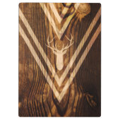 Boho hert op bijthout klembord (Achterkant)