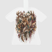 Boho Herten, Dromen van Herten Ornament (achterkant)