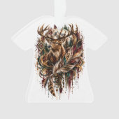 Boho Herten, Dromen van Herten Ornament (voorkant)