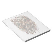 Boho Herten, Dromend van Herten Notitieblok (Schuin)