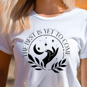 Boho Het Beste Komt Nog Halve Maan Tri-Blend Shirt