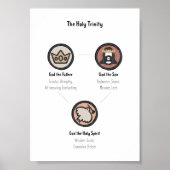 Boho Het heilige drievuldigheids poster (Voorkant)