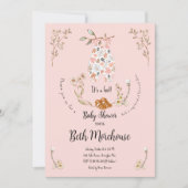 Boho Het is een Girl Baby shower Uitnodiging (Voorkant)