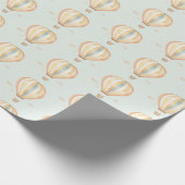 boho-heteluchtballon cadeaupapier (Hoek)