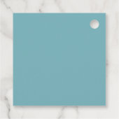 Boho Hier Komt de Zoon zonneschijn baby shower Bedankjes Labels (Achterkant)