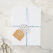 Boho Hier Komt de Zoon zonneschijn baby shower Cadeaulabel (Met Touw)
