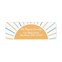 Boho Hier komt het Zoon Baby shower