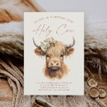 Boho Highland Koe Budget Kids Verjaardagsfeest<br><div class="desc">Boho Highland Koe Budget Kids Verjaardagsfeestuitnodiging. Klik op de knop Bewerken/personaliseren om dit ontwerp aan te passen.</div>