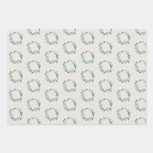 Boho Highland Koe Inpakpapier Vel (Voorkant 2)