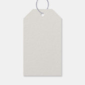 Boho Highland Koe Kids Verjaardagsfeestje Favor Cadeaulabel (Achterkant)