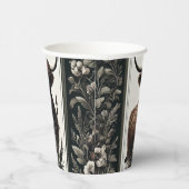 Boho Highland Koe Papieren Bekers (Rechts)