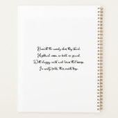 Boho Highland Koe Planner (Achterkant)