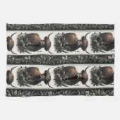 Boho Highland Koe Theedoek (Horizontaal)