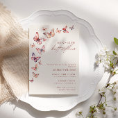 Boho Hij geeft me Butterflies Vrijgezellenfeest Kaart