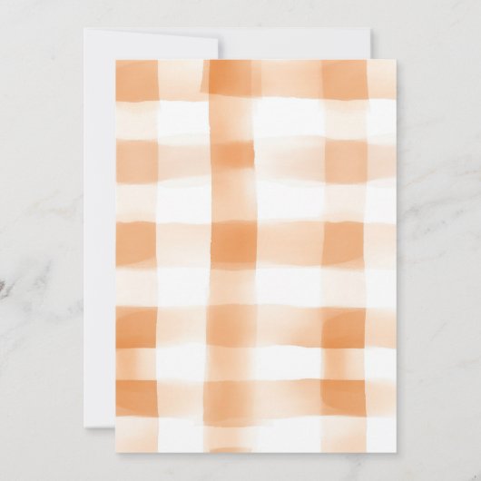 Boho hij of zij pompoen geslacht onthullen Herfst Kaart (Achterkant)