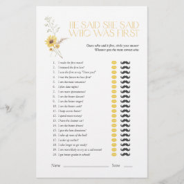 Boho hij zei dat ze zei dat zonnebloem Vrijgezelle