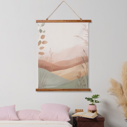 Boho Hills Hangend Wandkleed (Slaapkamer)