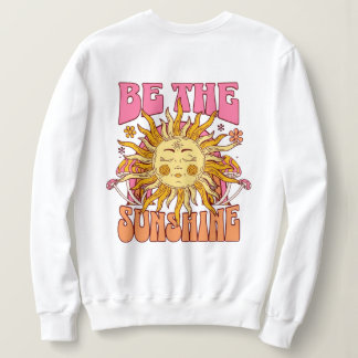 Boho Hippie 70s Positieve Vibes Grafisch Trui
