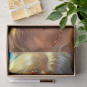 Boho Hippie Bloem Kind Chique Decoupage Tissuepapier (Geschenk)