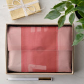 Boho Hippie Chic Living Coral Love Tissuepapier (Geschenk)