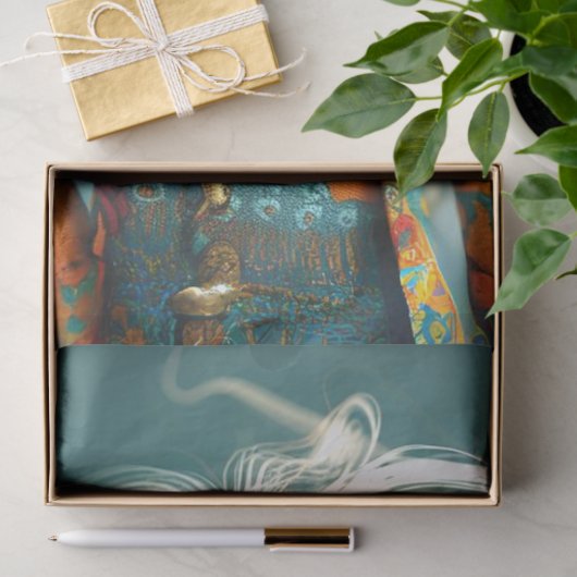 Boho Hippie de Grama Tissuepapier (Geschenk)