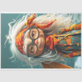 Boho Hippie de Grama Tissuepapier