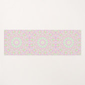 Boho Hippie Eclectic Funky Kleurrijke Pastel Manda Yogamat (Voorkant (horizontaal))