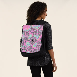 Boho Hippie Eenhoorn Pastel Mandelbrot Fractal Rugtassen