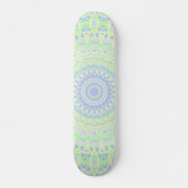 Boho Hippie Funky Eclectische Lente Pastel Mandala Persoonlijk Skateboard (Voorkant)