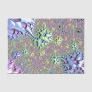 Boho Hippie Groovy Glimmende Kleurrijke Regenboog Tissuepapier