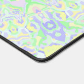 Boho Hippie Groovy Quirky Kleurrijke Zachte Pastel Bureaumat (Hoek)