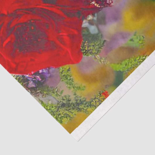 Boho Hippie levendig gekleurde decoupage Tissuepapier (Detail)