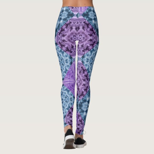 Boho Hippie Quilt Leggings (Achterkant)
