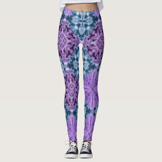Boho Hippie Quilt Leggings (Voorkant)