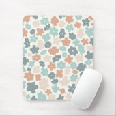Boho hippie retro pastel bloemen iPad mini cover Muismat (Met muis)