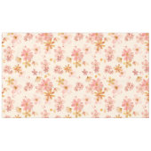 Boho hippie rustic aardse natuurlijke bloemen tafelkleed (Voorkant (Horizontaal))