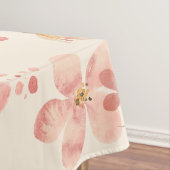 Boho hippie rustic aardse natuurlijke bloemen tafelkleed (Voorbeeld)