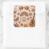 Boho hippie sticker (Tas)