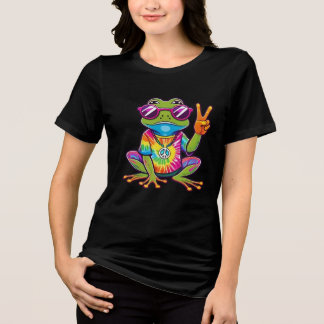 Boho Hippy 60s 70s Vredesteken Tri-Blend Shirt