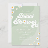 Boho Hippy Vibes Sage Green Festival Vrijgezellenf Kaart (Voorkant)