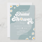 Boho Hippy Vibes Zee Blue Festival Vrijgezellenfee Kaart (Voorkant)