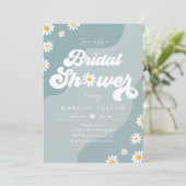 Boho Hippy Vibes Zee Blue Festival Vrijgezellenfee Kaart (Staand voorkant)