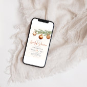 Boho Holiday Vrijgezellenfeest Winter Kaart