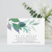 Boho Home Moving Announding Waterverf (Staand voorkant)