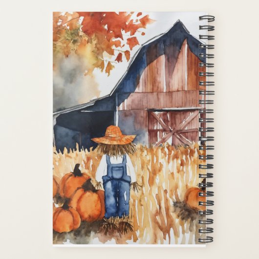 Boho Homestead Happenings Maandelijks/Wekelijks Pl Planner (Achterkant)