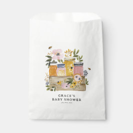 Boho HoneyBee & Wilde Bloem Baby Shower Bedankzakje