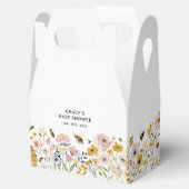 Boho HoneyBee & Wildflower Baby Shower Bedankdoosjes (Geopend)