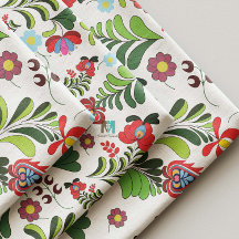 Boho, Hongaarse Folklore, Bloempatroon, Matyo, Tul