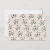 Boho Horse Birthday Party Kaart (Achterkant)