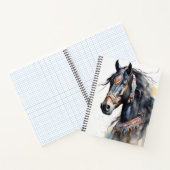 Boho Horse Notitieboek (Binnen)